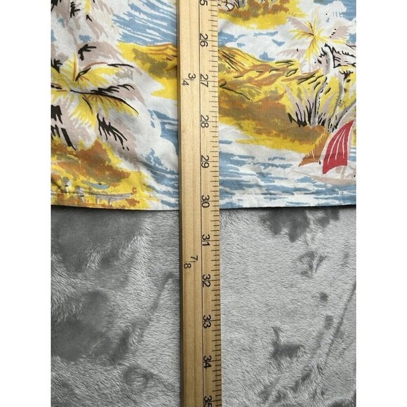 The Territory Ahead Shirt Mens Large Tall LT Hawaiian Palm Trees Beach Casual - Picture 11 of 11